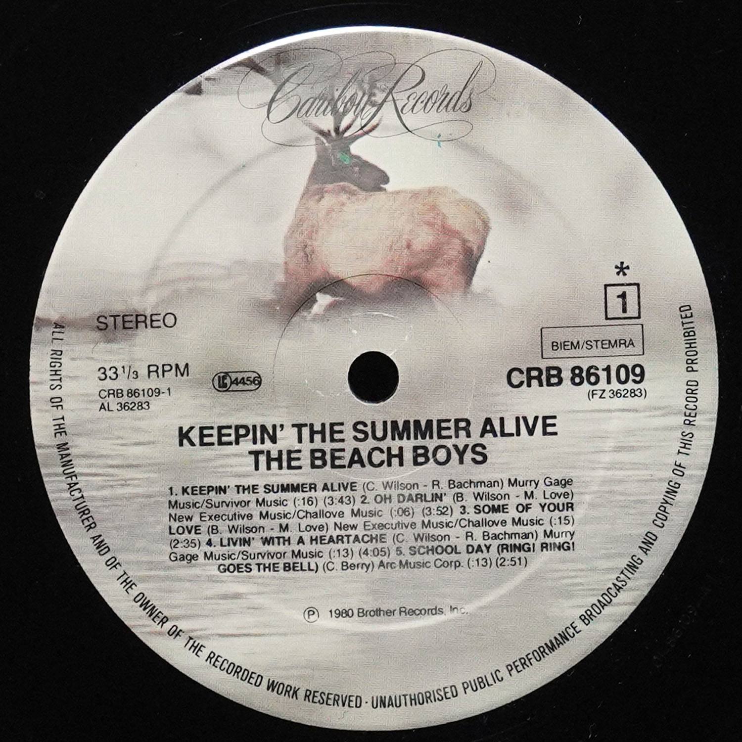 LP Beach Boys — Keepin' The Summer Alive фото 2