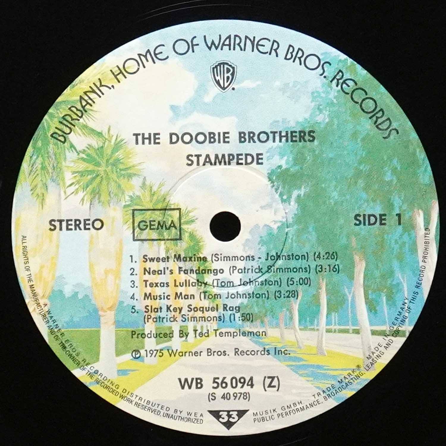LP Doobie Brothers — Stampede фото 3