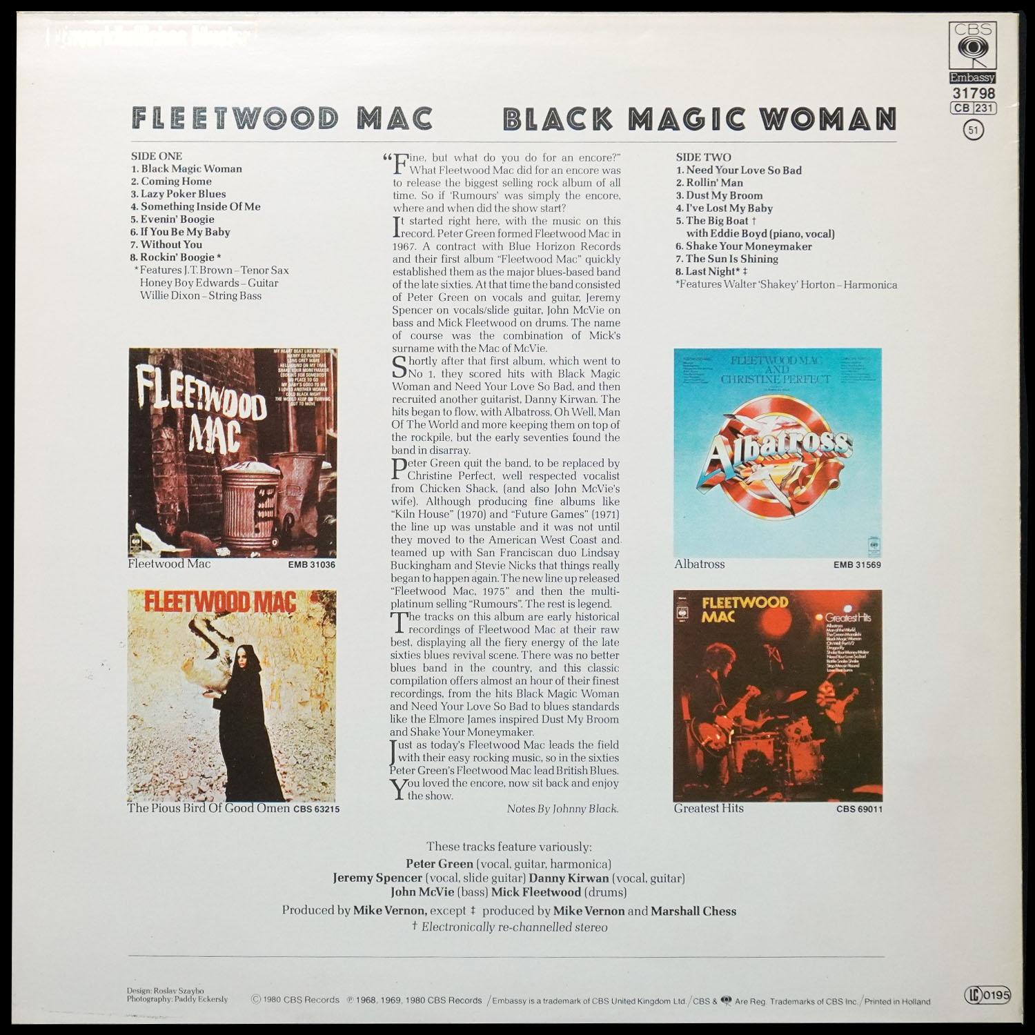 LP Fleetwood Mac — Black Magic Woman фото 2