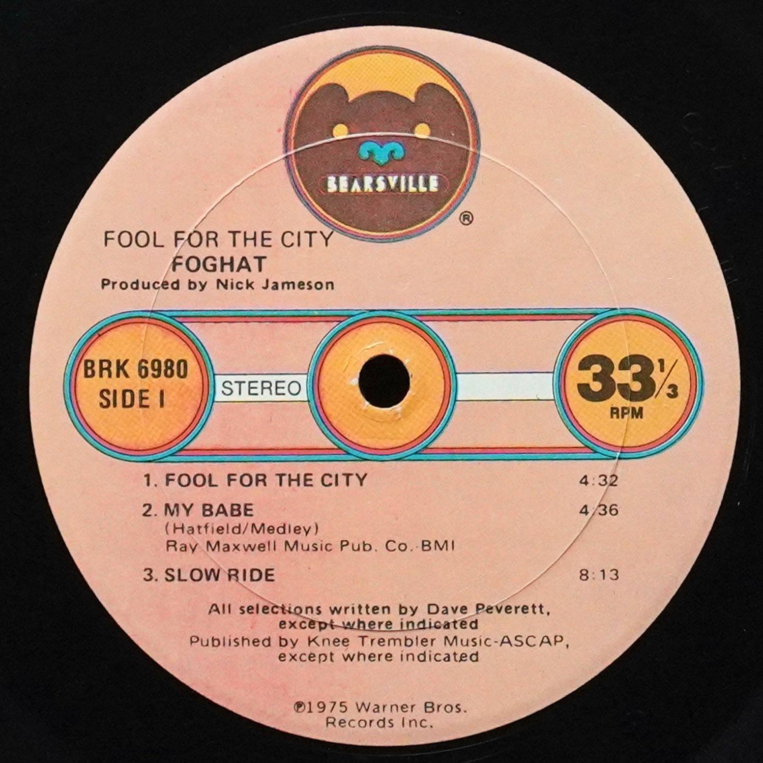 LP Foghat — Fool For The City фото 3