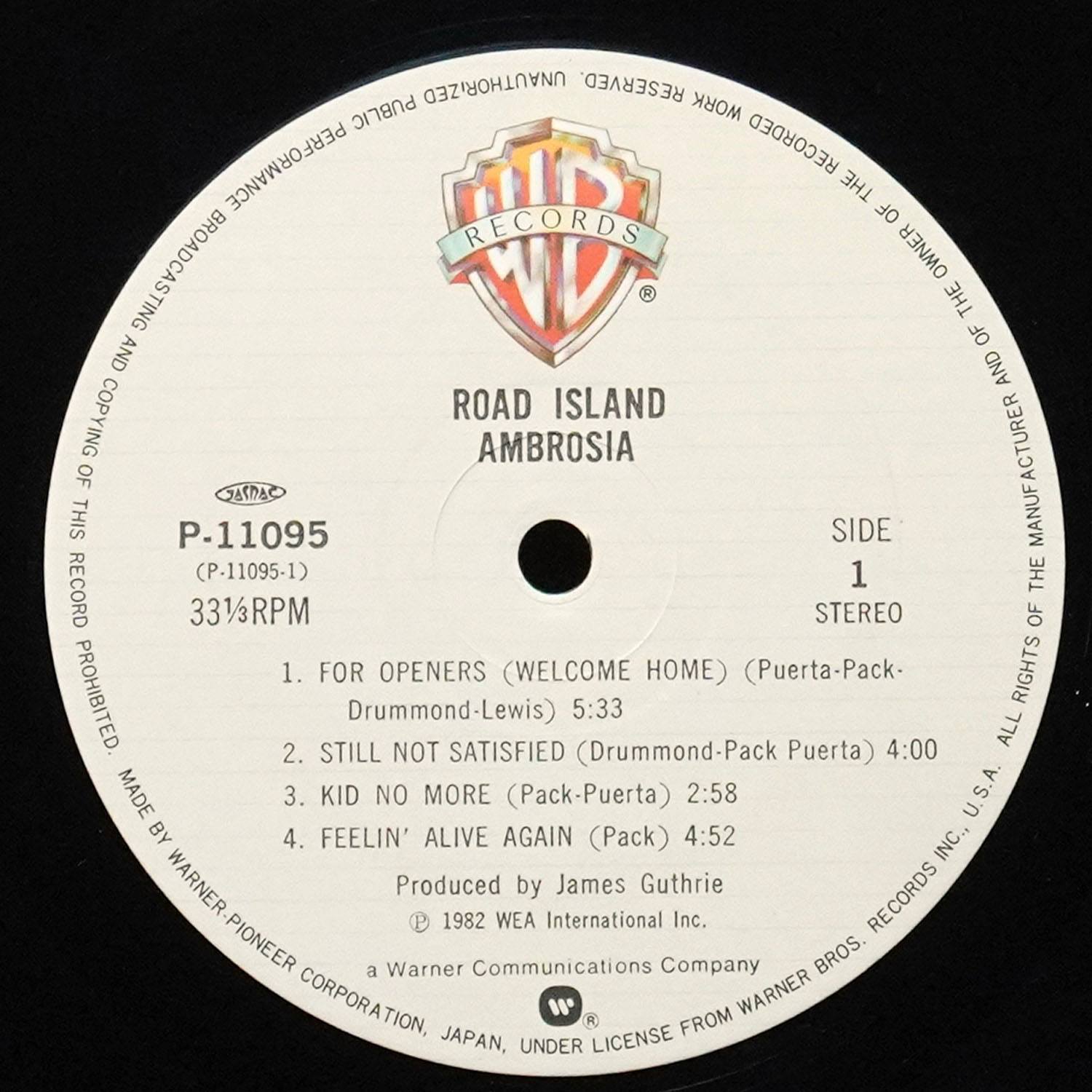 LP Ambrosia — Road Island (+ obi) фото 2