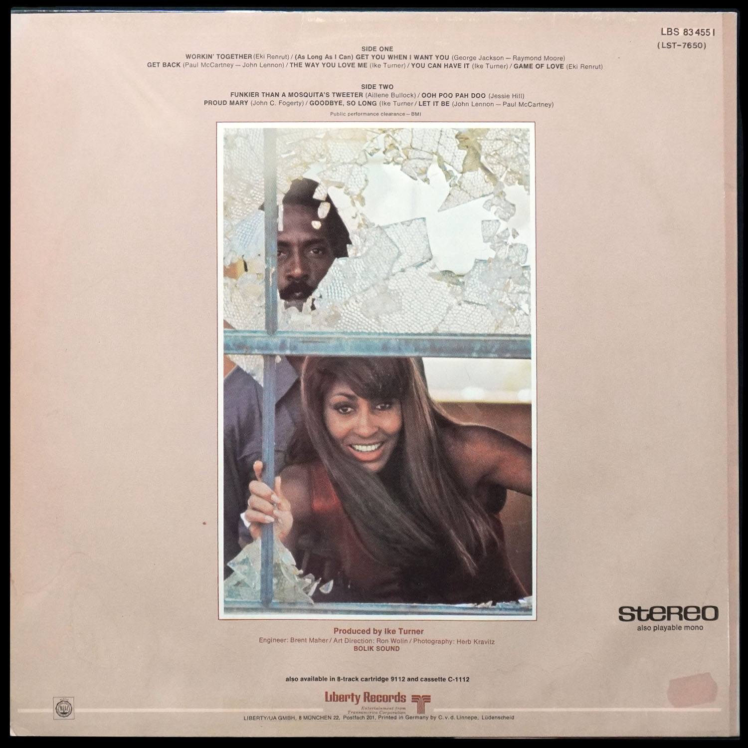 LP Ike & Tina Turner — Workin' Together фото 2