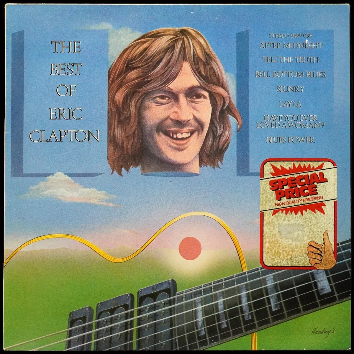 LP Eric Clapton — Best Of Eric Clapton фото