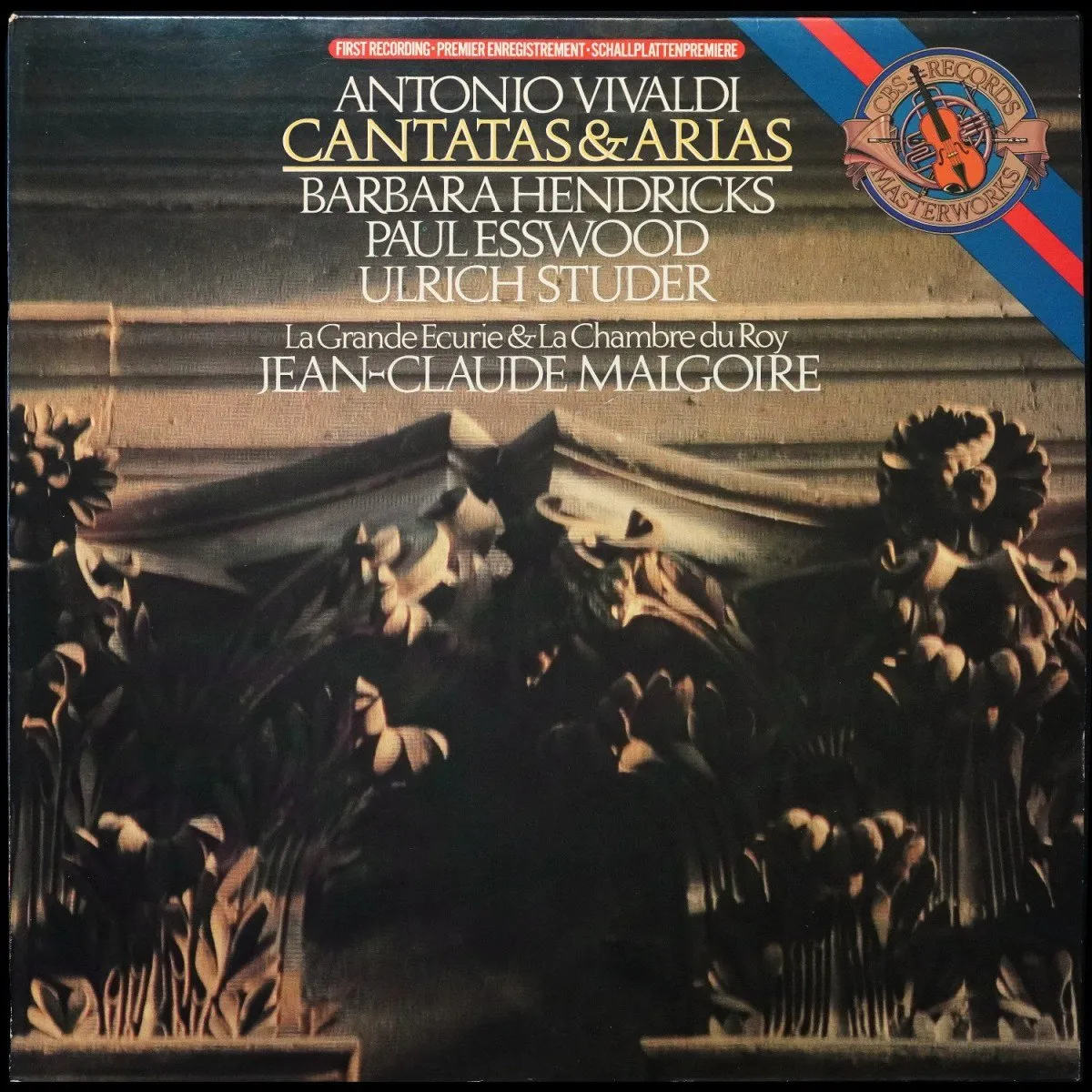 LP Jean-Claude Malgoire — Vivaldi: Cantatas & Arias фото