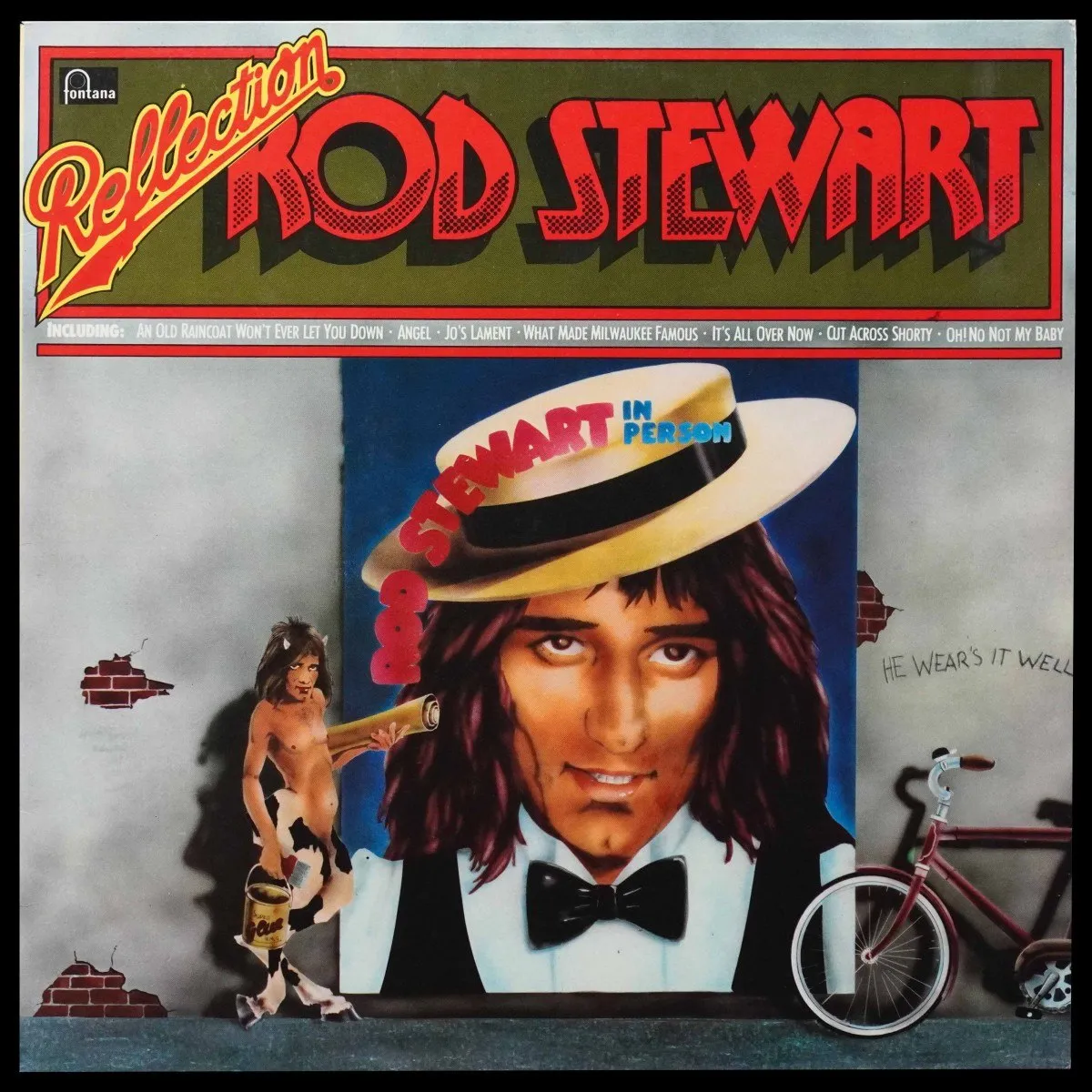 LP Rod Stewart — Reflection фото