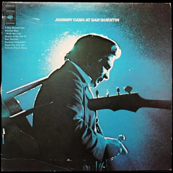Johnny Cash At San Quentin