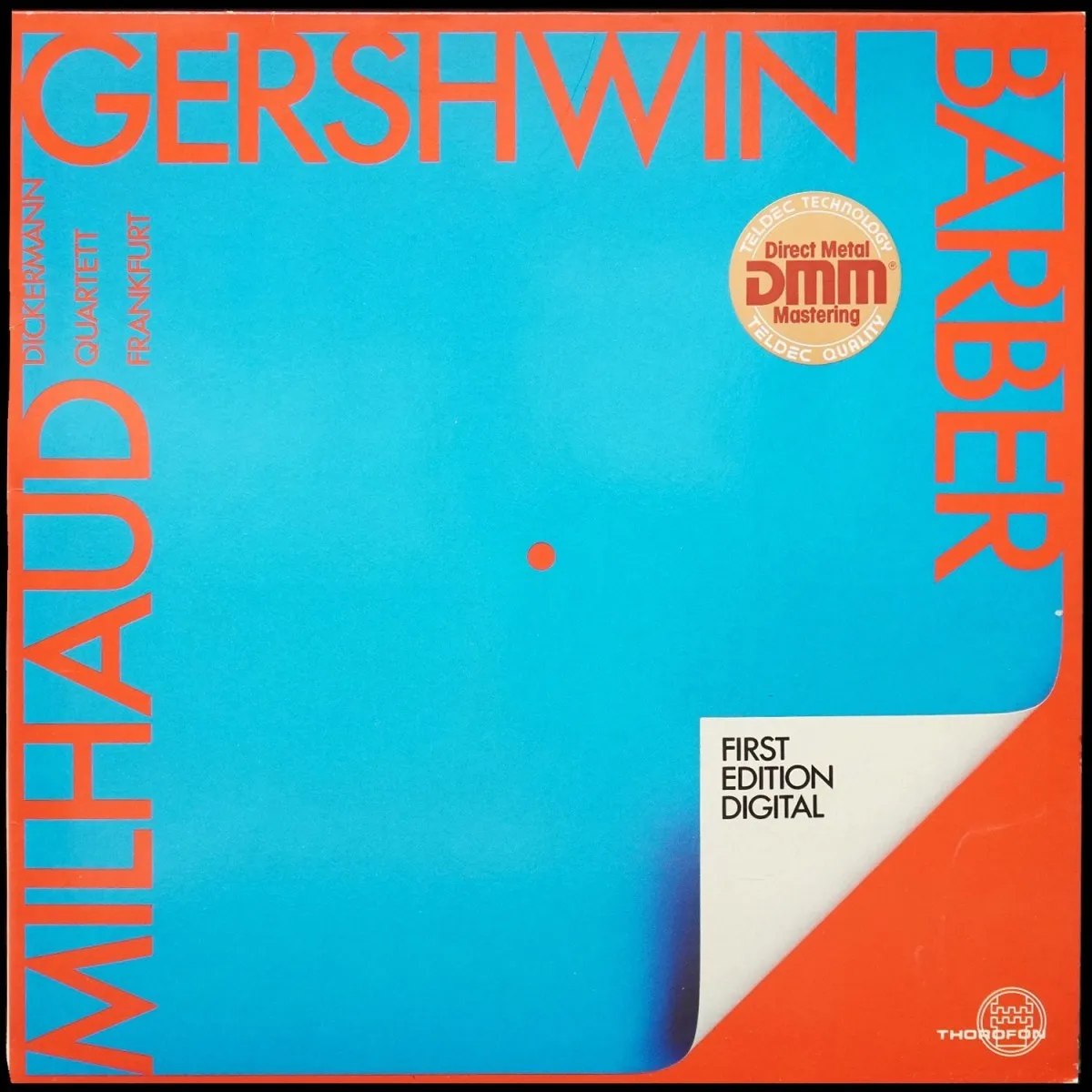 LP Samuel Barber — Barber / Gershwin / Milhaud фото