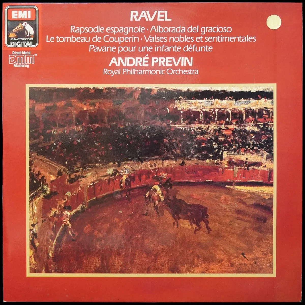 LP Andre Previn — Ravel: Rapsodie Espagnole / Alborada Del Gracioso фото