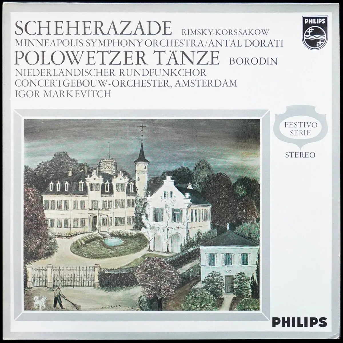 LP Igor Markevitch — Rimsky-Korssakow: Scheherazade Op. 35 / Polowetzer Tanze фото