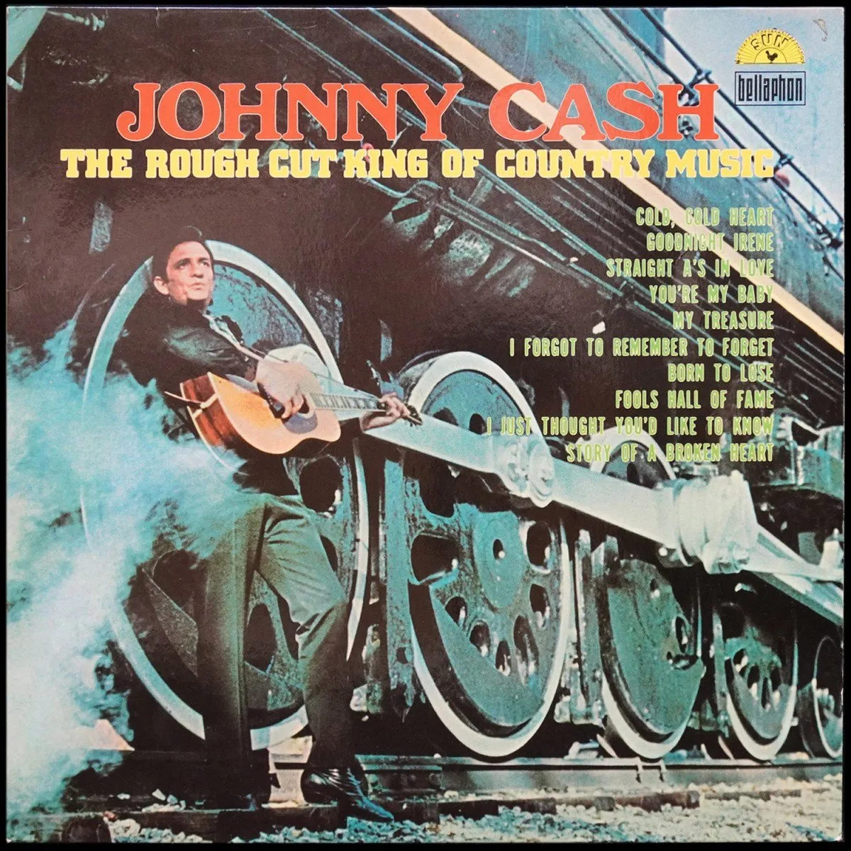 LP Johnny Cash — Rough Cut King Of Country Music фото