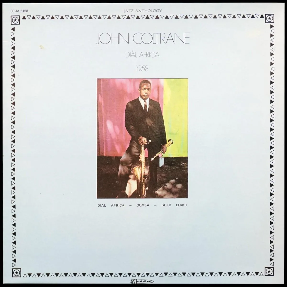 LP John Coltrane — Dial Africa - 1958 фото