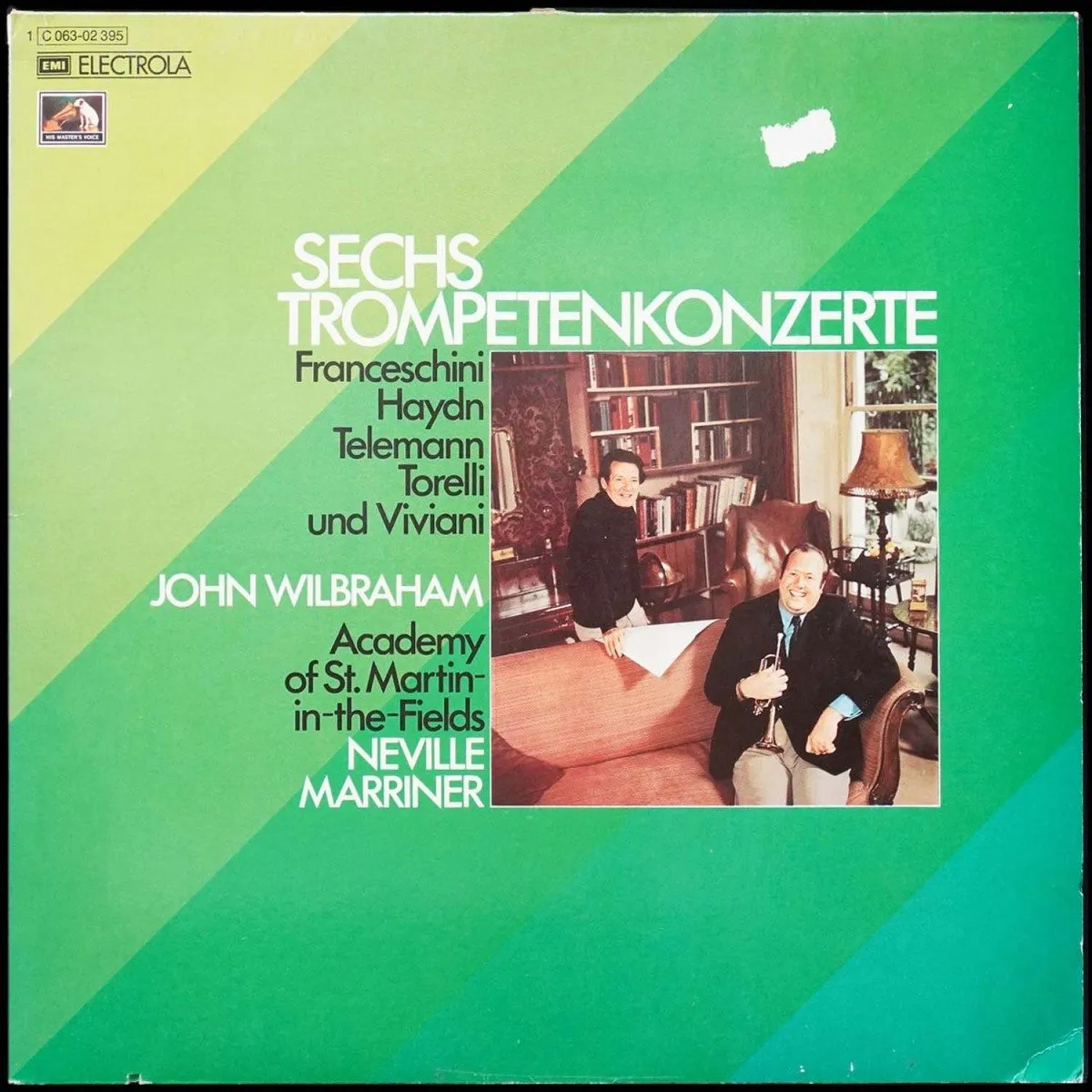 LP John Wilbraham — Sechs Trompetenkonzerte фото