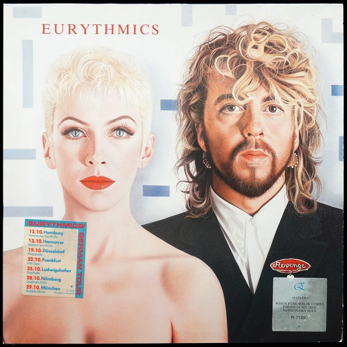 LP Eurythmics — Revenge фото