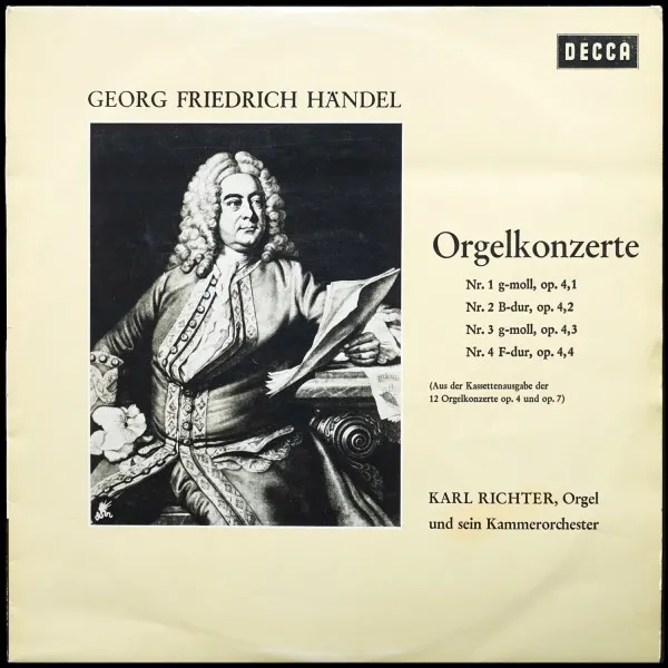 Handel: Orgelkonzerte Op. 4 Nr. 1-4