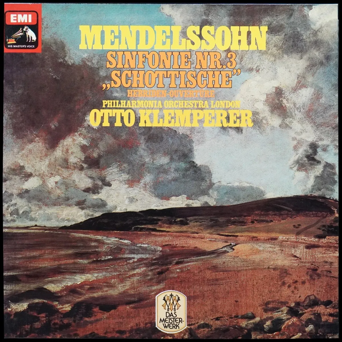 LP Otto Klemperer — Mendelssohn: Sinfonie Nr. 3 „Schottische' / Hebriden-Ouverture фото