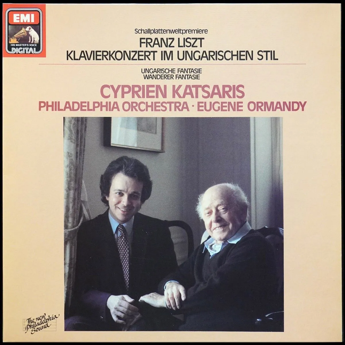 LP Eugene Ormandy — Franz Liszt: Klavierkonzert Im Ungarischen Stil фото