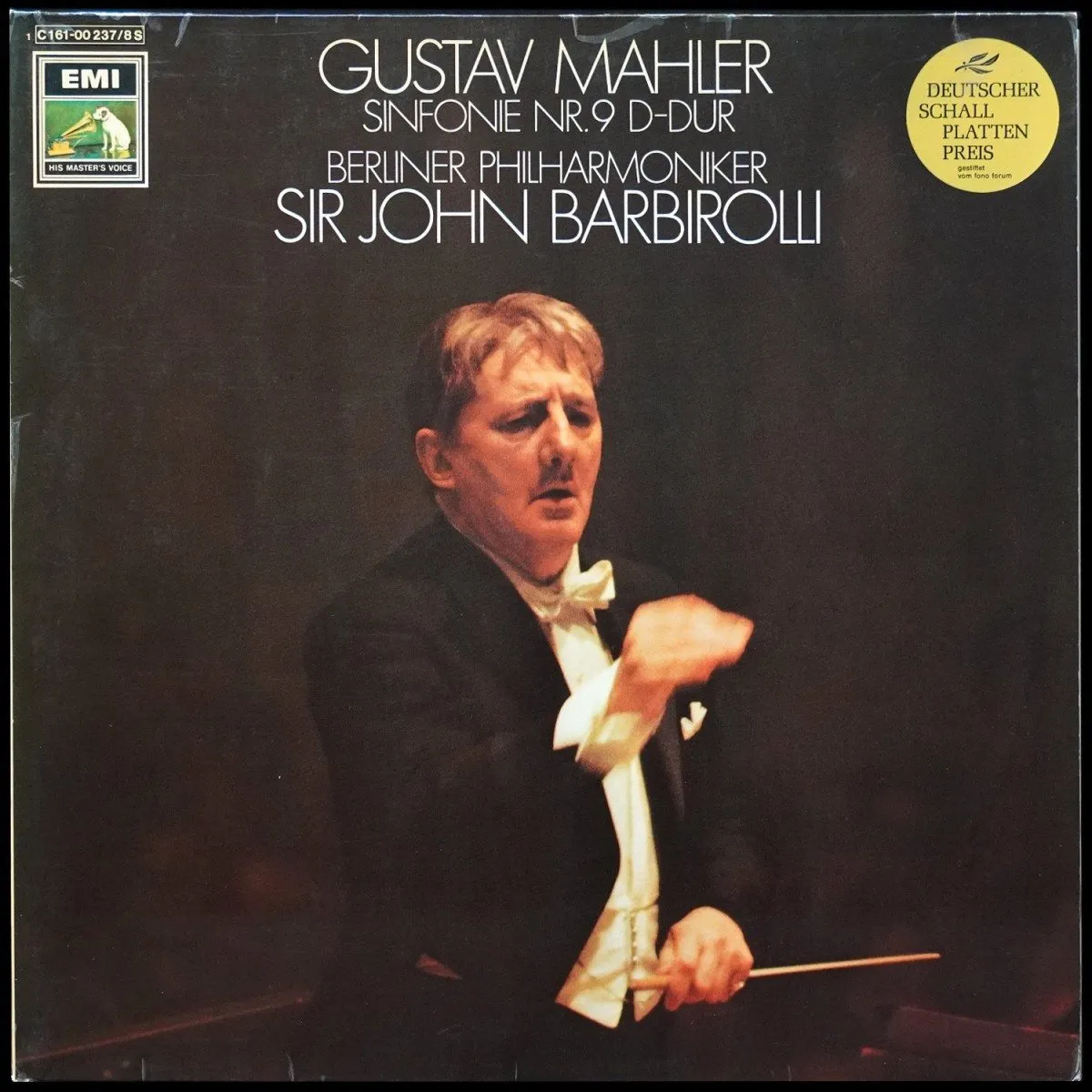 LP Sir John Barbirolli — Mahler: Sinfonie Nr. 9 D-Dur (2LP, + буклет) фото