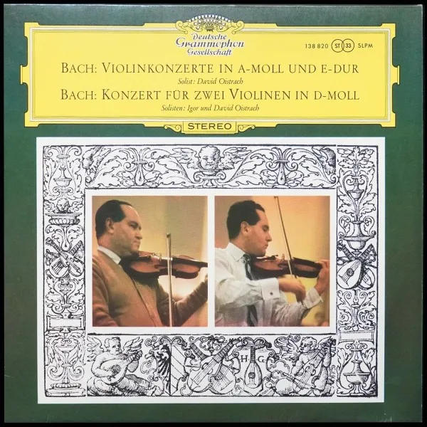 Bach: Violinkonzerte In A-moll Und E-Dur / Konzert Fur Zwei Violinen In D-Moll