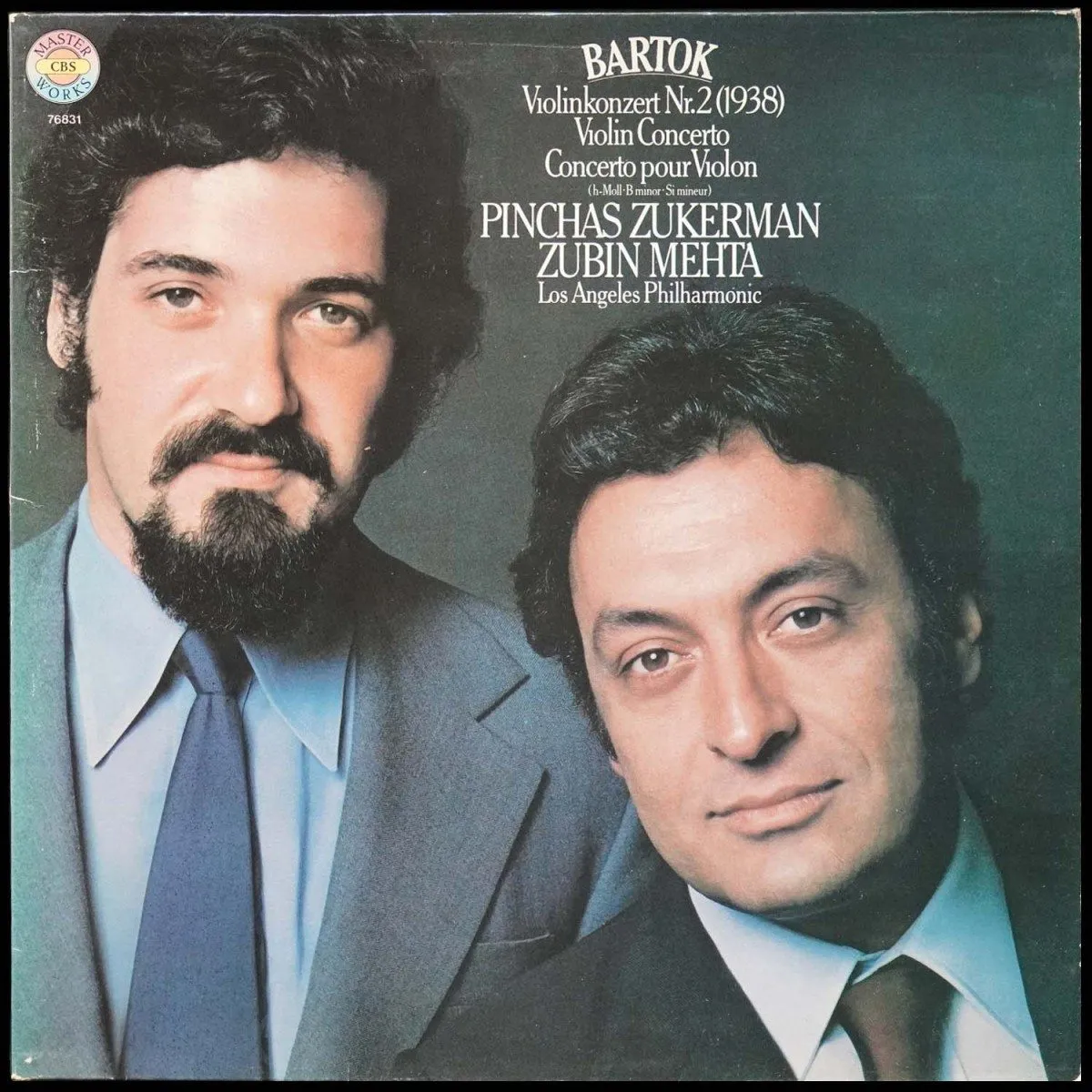 LP Zubin Mehta — Bartok: Violin Concerto No.2 фото