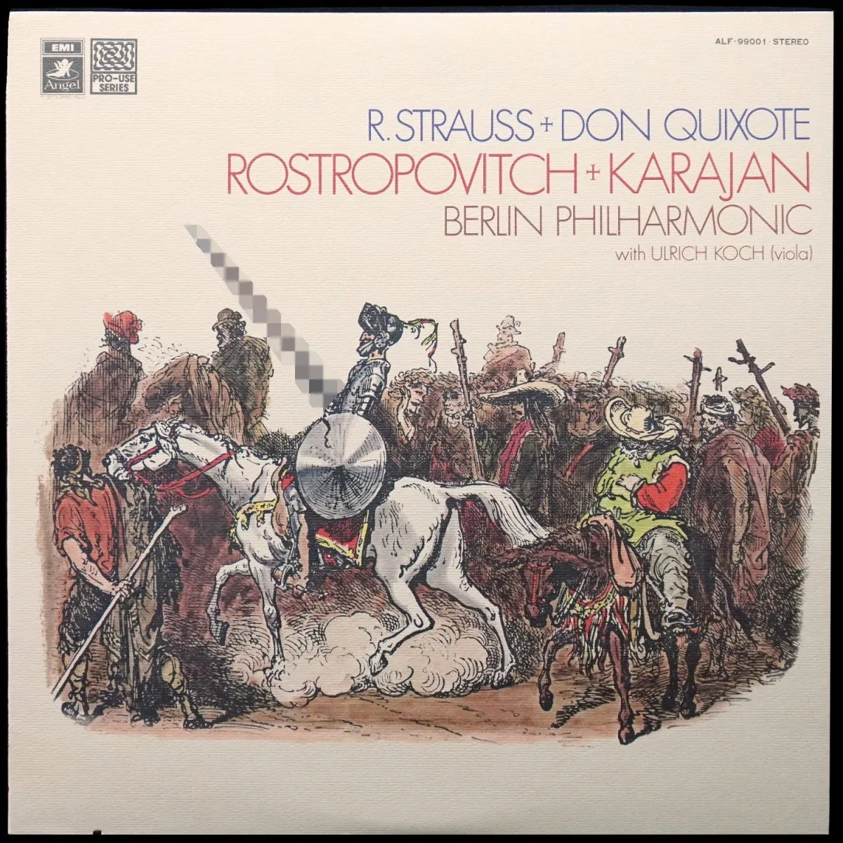 LP Herbert Von Karajan — Strauss: Don Quixote фото