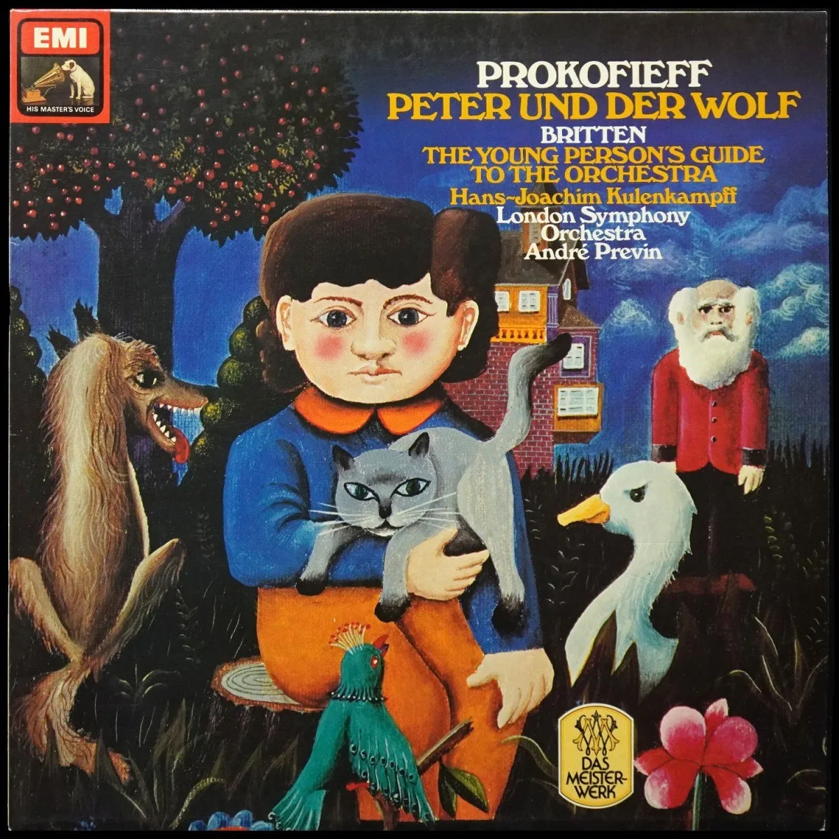 LP Andre Previn — Prokofieff / Britten: Peter Und Der Wolf / The Young Person's Guide To The Orchestra фото