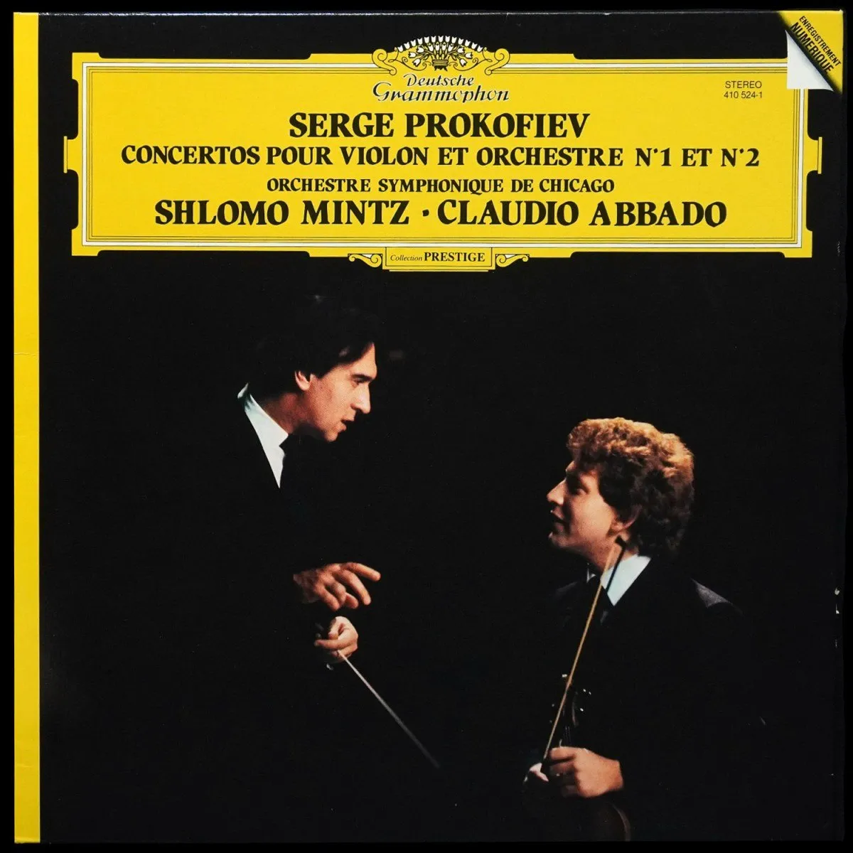 LP Claudio Abbado — Prokofiev: Concertos Pour Violon Et Orchestre No 1 Et No 2 фото