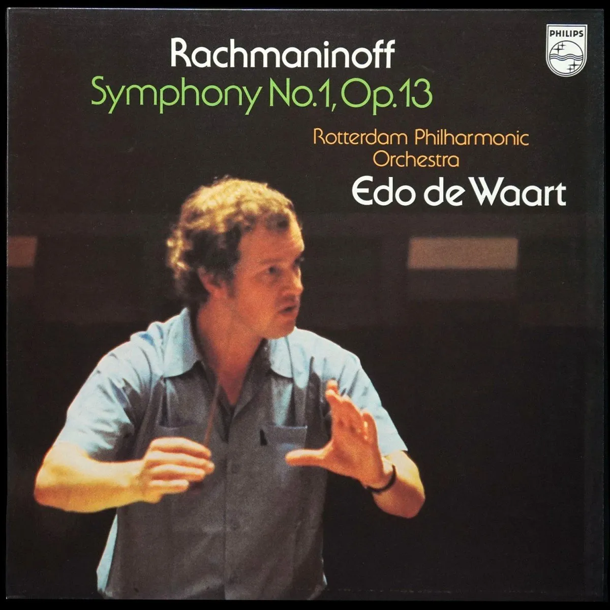 LP Edo De Waart — Rachmaninoff: Symphony No. 1, Op. 13 фото