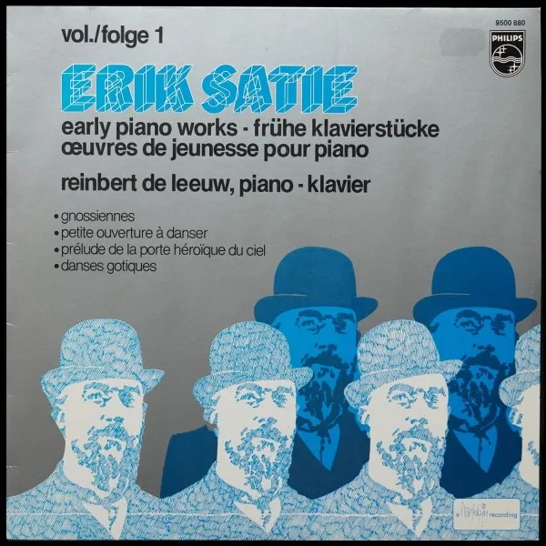 Erik Satie: Early Piano Works Vol./Folge 1