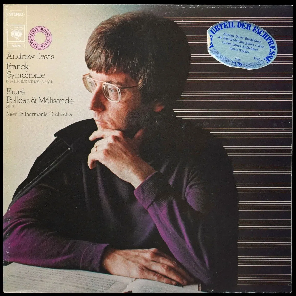 LP Andrew Davis — Franck / Faure: Symphony In D Minor / Pelleas And Melisande Suite фото