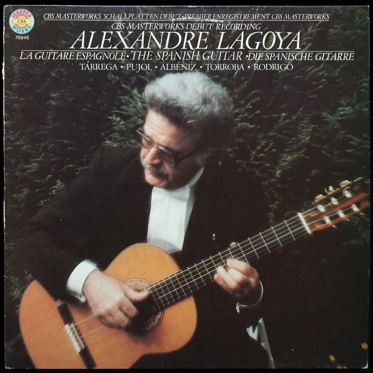 LP Alexandre Lagoya — Tarrega / Pujol / Albeniz / Torroba / Rodrigo: The Spanish Guitar фото