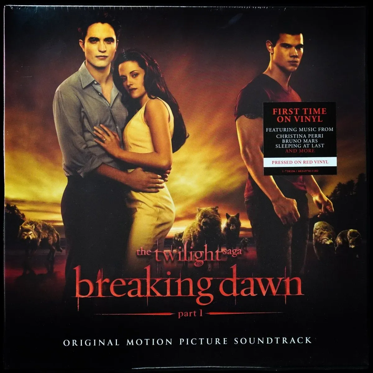LP V/A — Twilight Saga: Breaking Dawn, Part 1 (Original Motion Picture Soundtrack) (2LP,  красный винил) фото