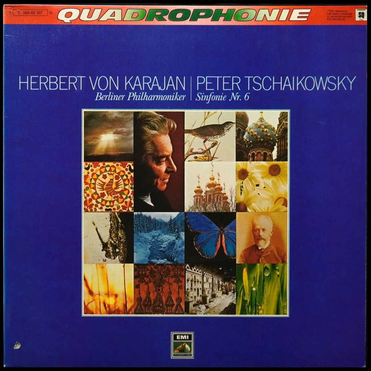 LP Herbert Von Karajan — Tschaikowsky: Sinfonie Nr. 6 H-moll Op. 74 'Pathetique' фото