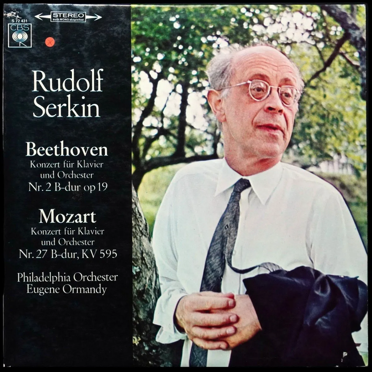 LP Eugene Ormandy — Serkin, Beethoven, Mozart: Piano Concerto No. 2 In B-Flat, Piano Concerto No. 27 In B-Flat, K. 595 фото