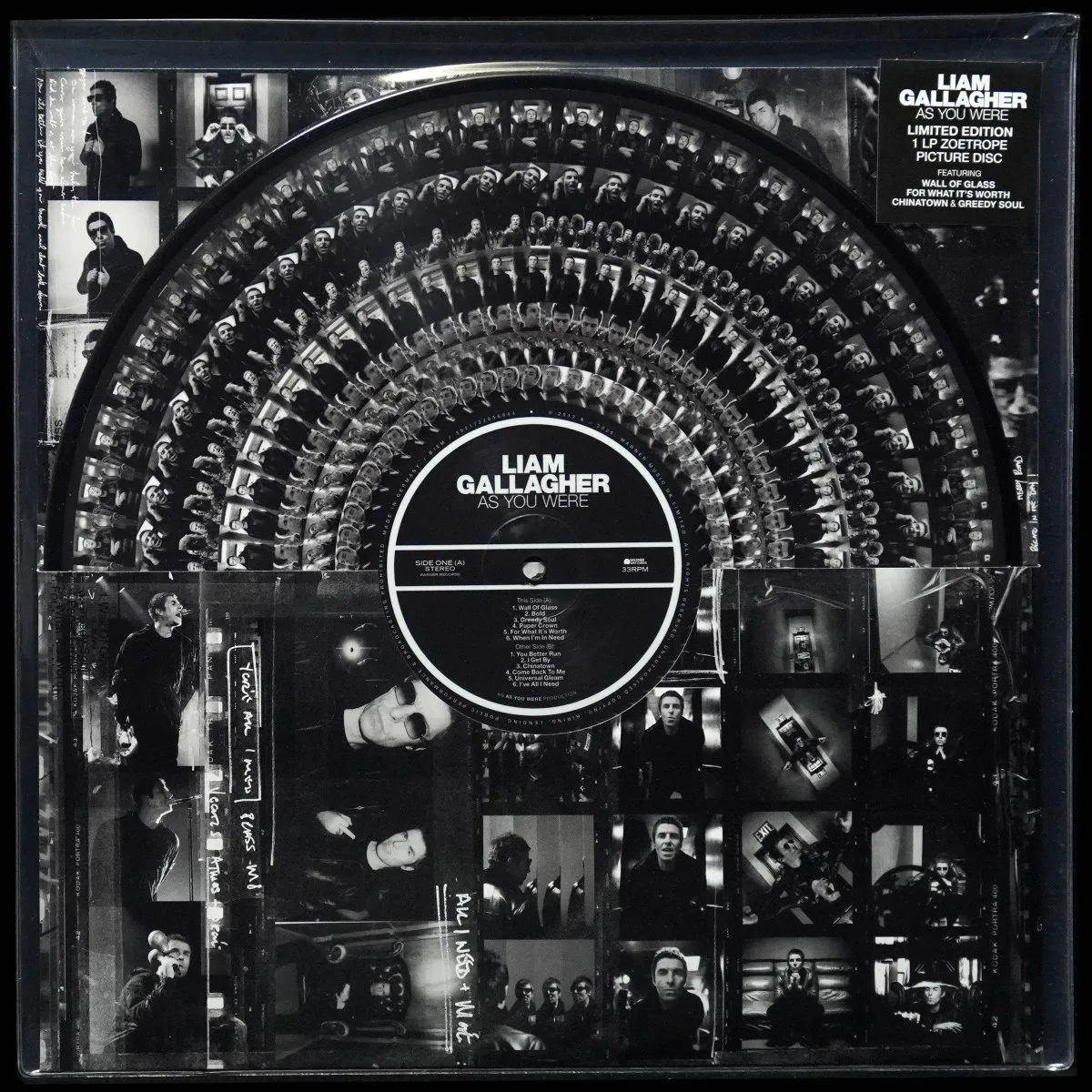 LP Liam Gallagher — As You Were (picture disc (пикчер диск)) фото