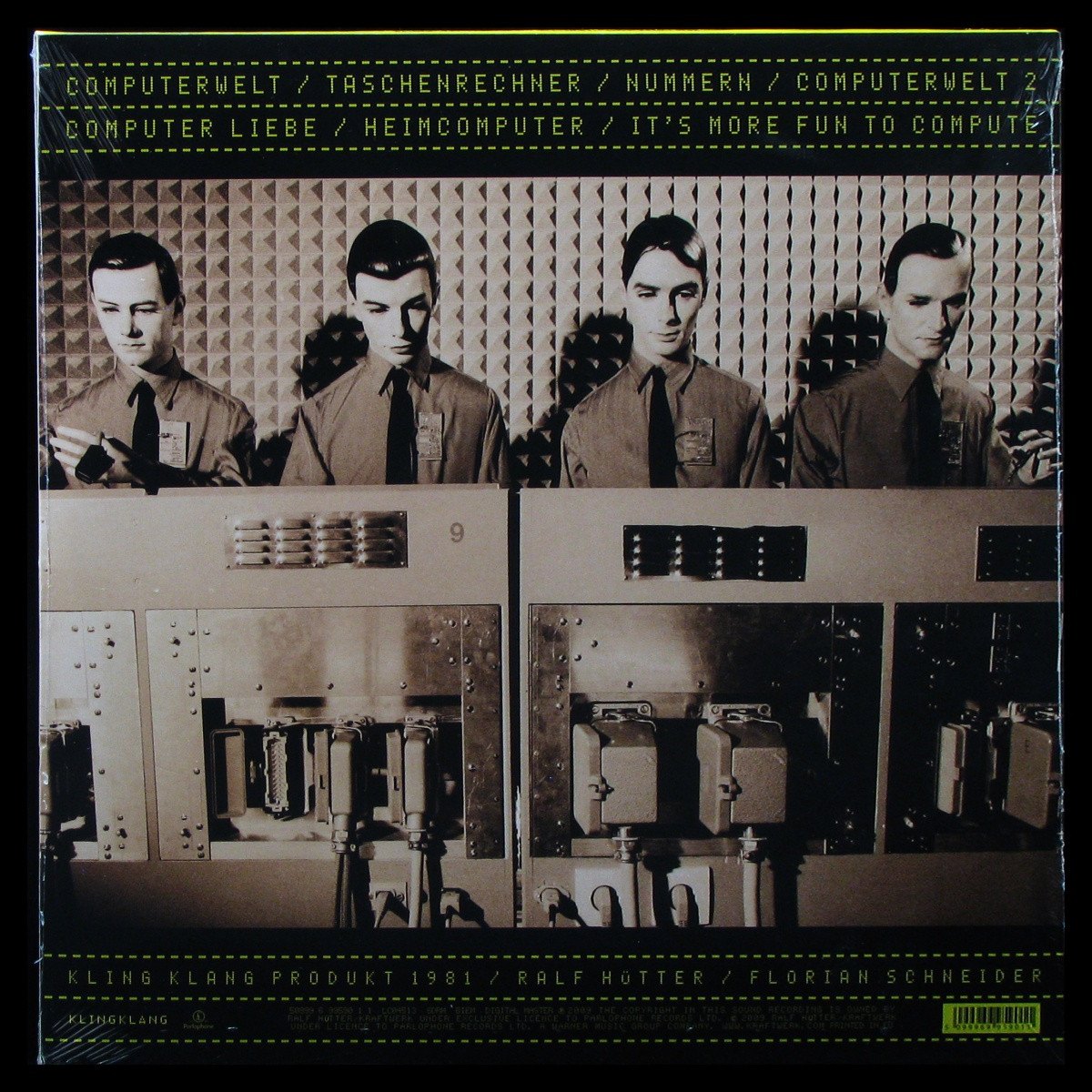 LP Kraftwerk — Computerwelt (+ буклет) фото 2