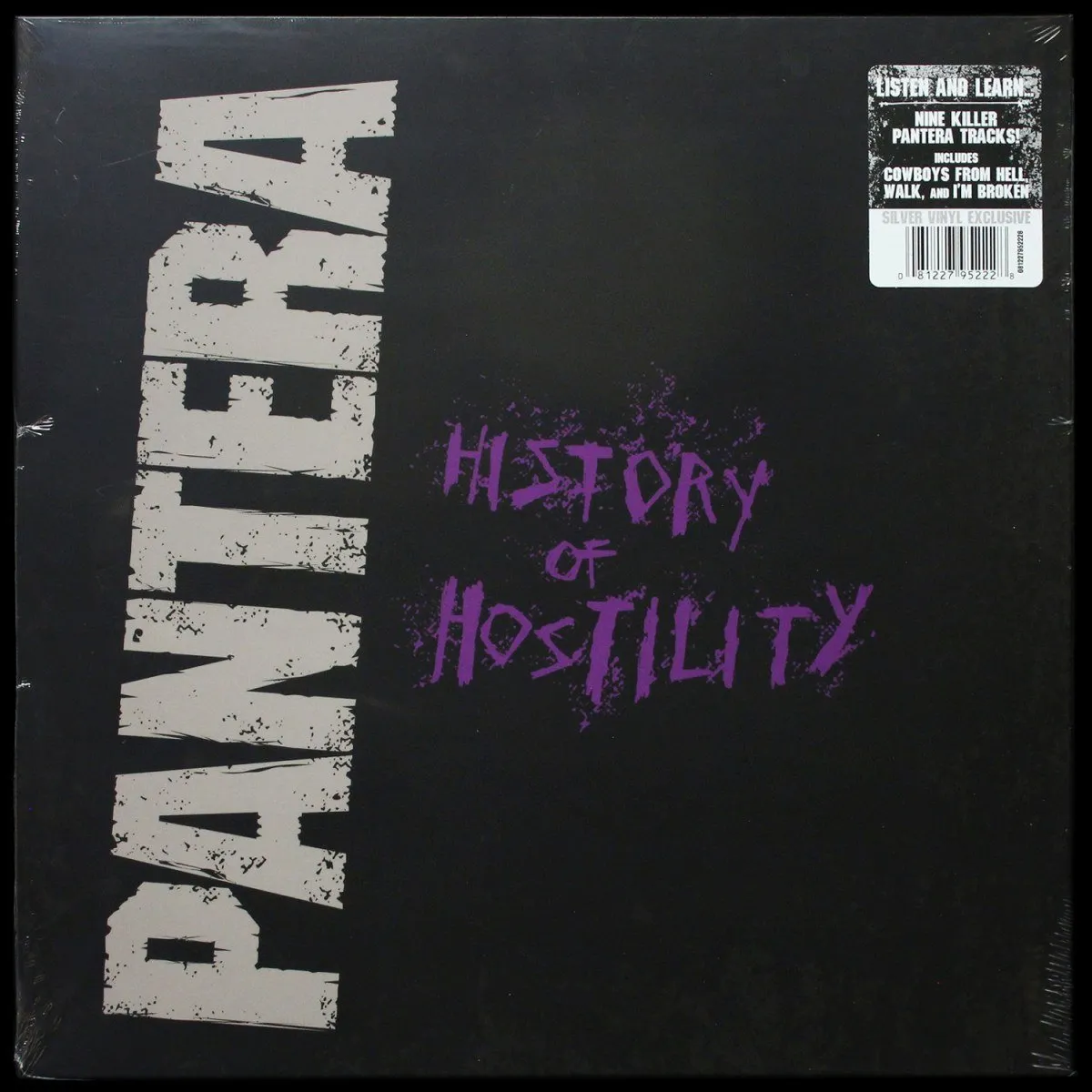 LP Pantera — History Of Hostility (цветной винил) фото
