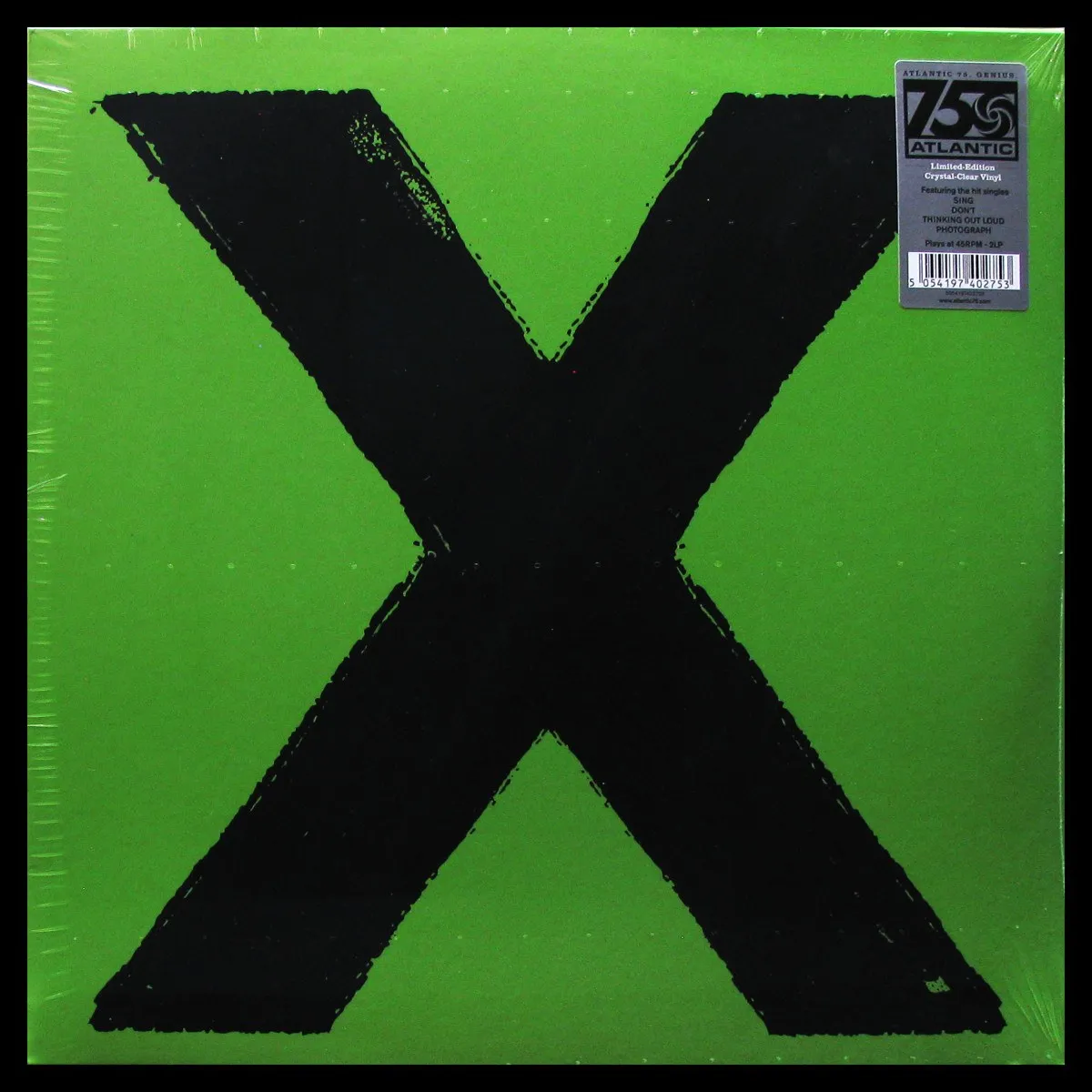 LP Ed Sheeran — X (цветной винил, 2LP) фото