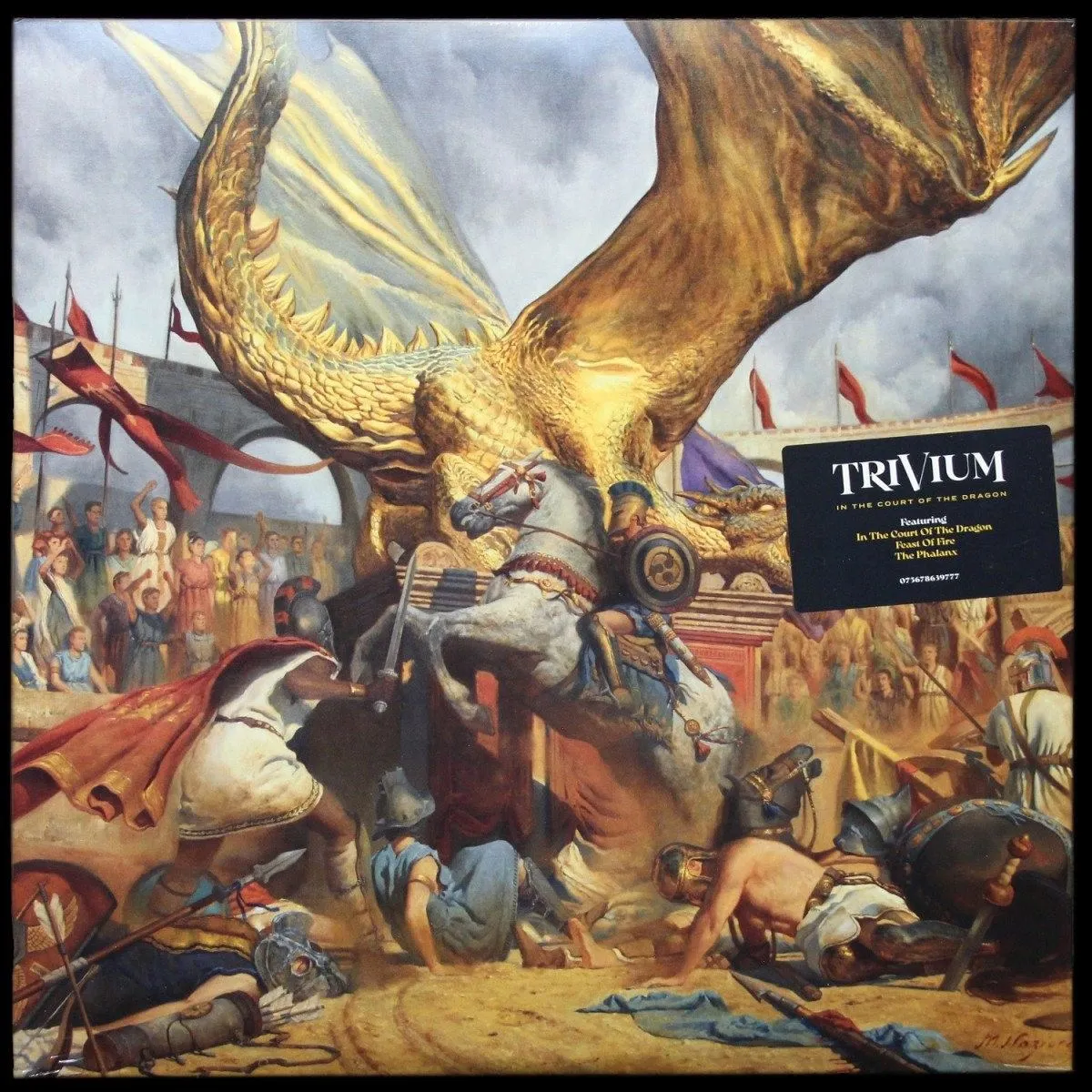 LP Trivium — In The Court Of The Dragon (2LP, цветной винил) фото