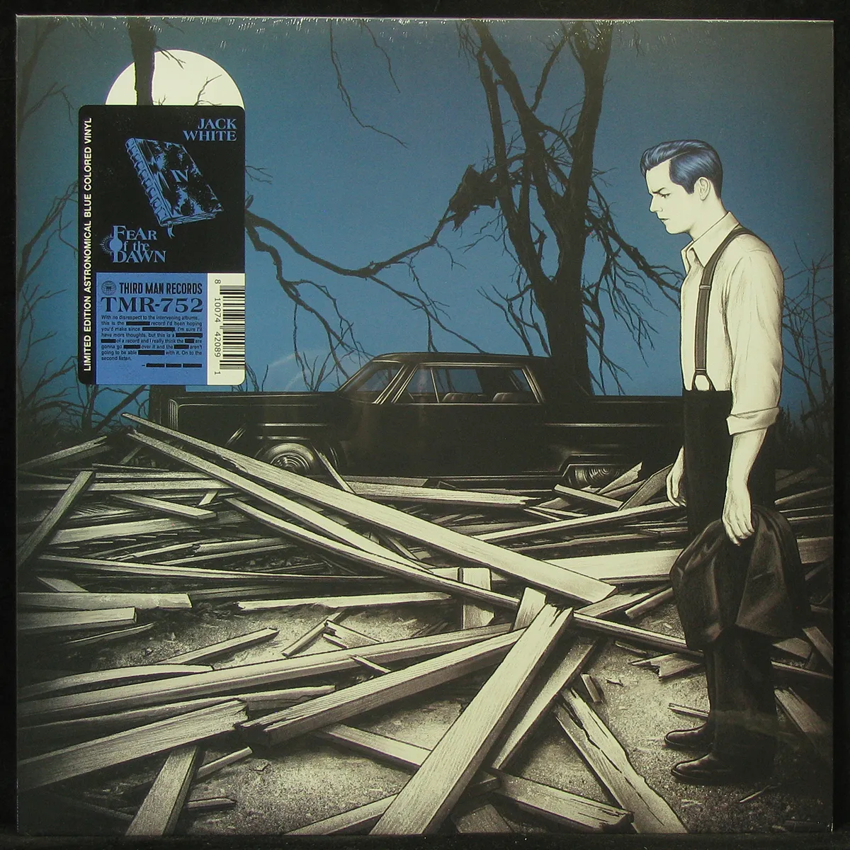 LP Jack White — Fear Of The Dawn (цветной винил) фото