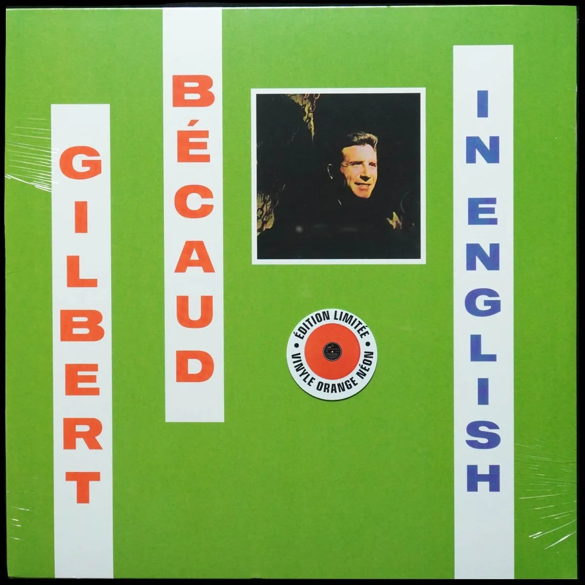 LP Gilbert Becaud — In English (цветной винил) фото