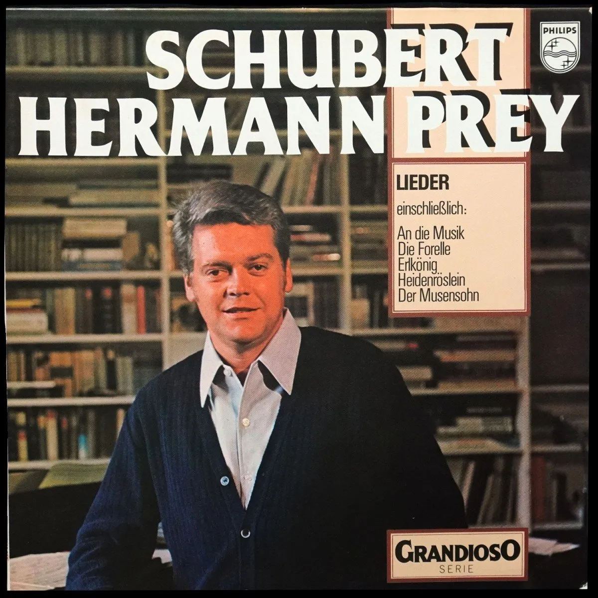 LP Hermann Prey — Schubert / Lieder фото