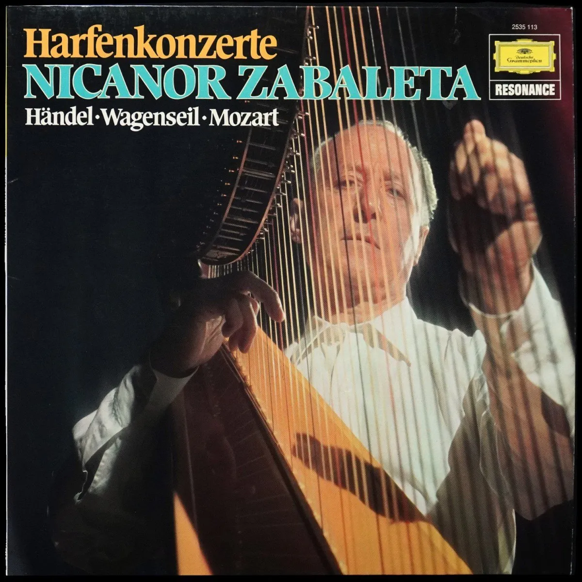 LP Ernst Marzendorfer — Handel, Mozart, Wagenseil: Harfenkonzerte фото