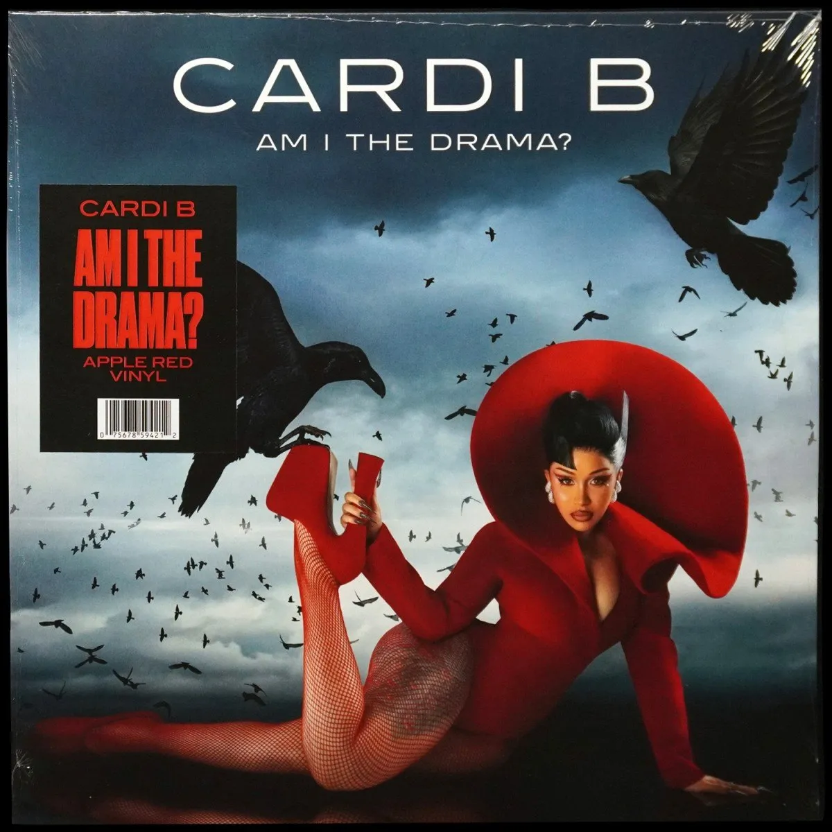 LP Cardi B — Am I The Drama ? (2LP, красный винил) фото