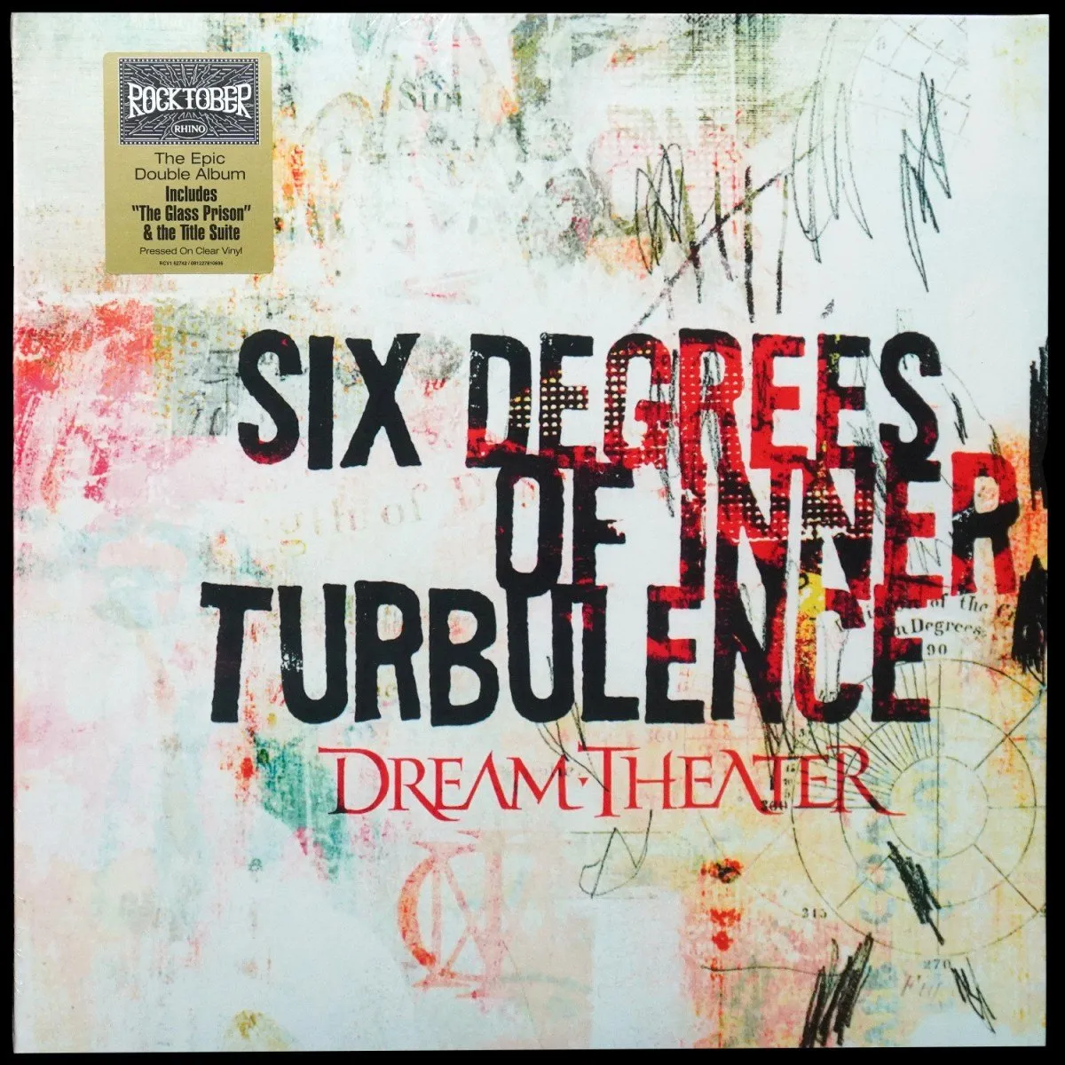 LP Dream Theater — Six Degrees Of Inner Turbulence (2LP, цветной винил) фото