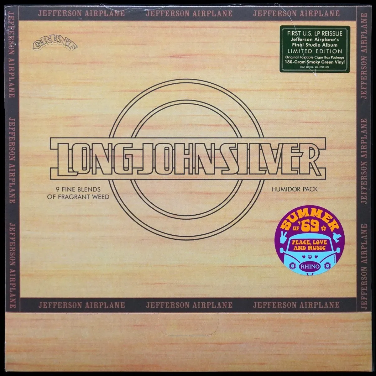 LP Jefferson Airplane — Long John Silver (цветной винил) фото