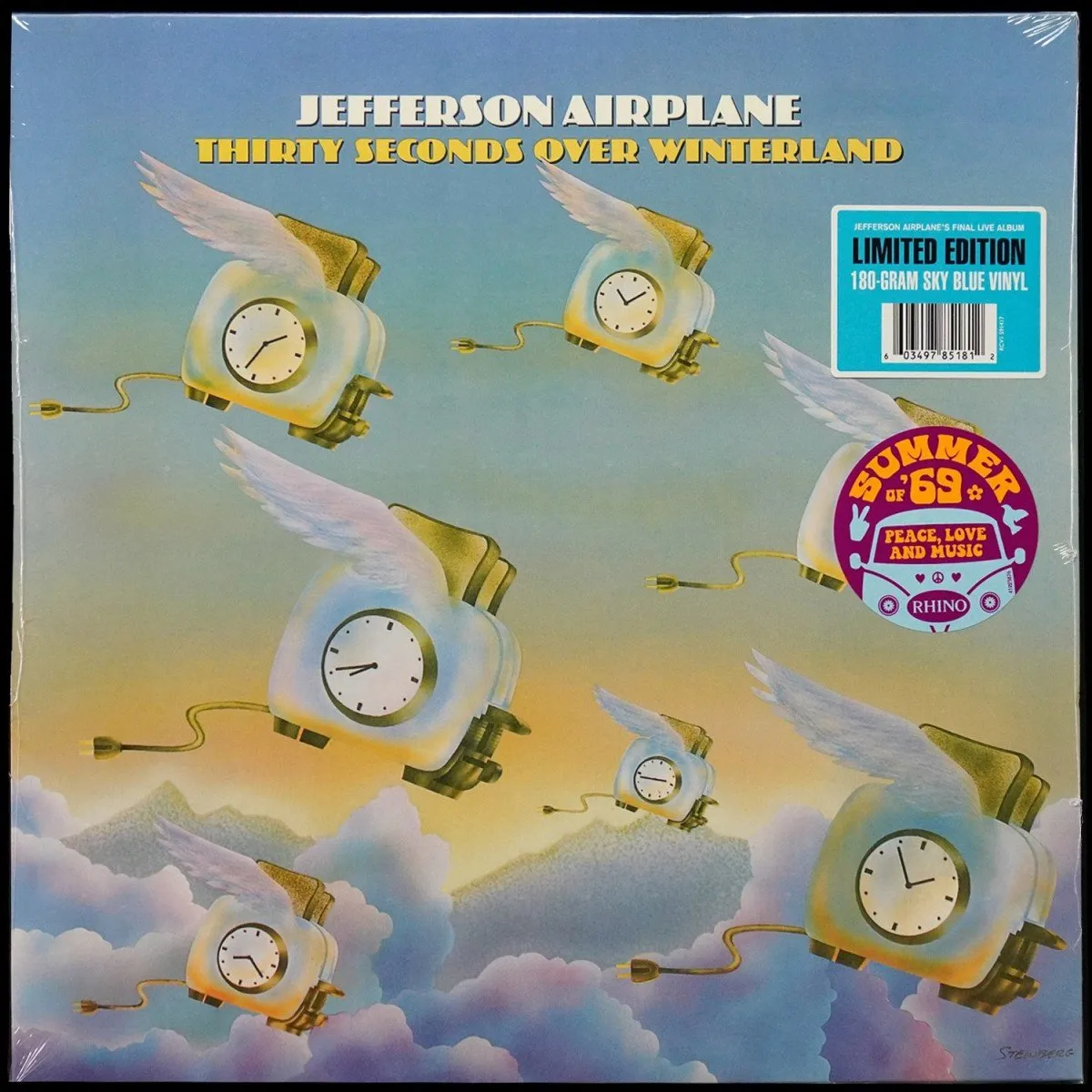 LP Jefferson Airplane — Thirty Seconds Over Winterland (цветной винил) фото
