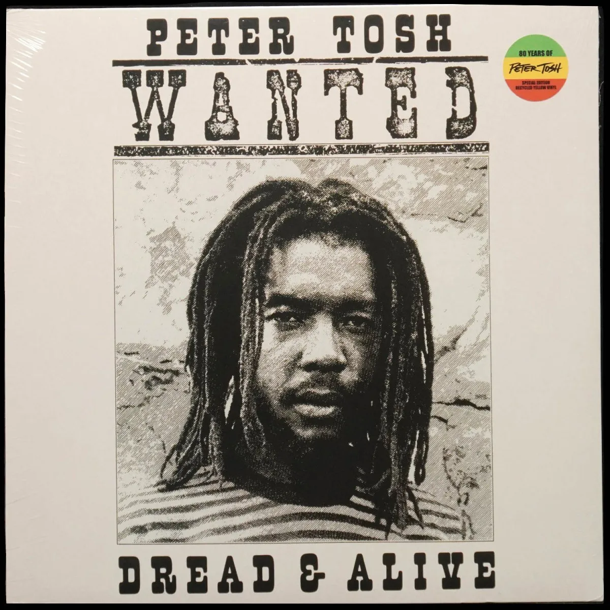 LP Peter Tosh — Wanted Dread & Alive (цветной винил) фото