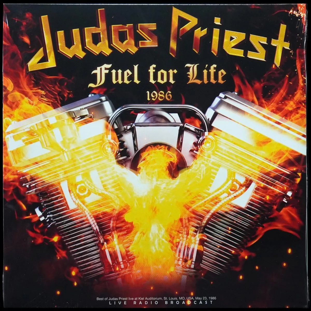LP Judas Priest — Fuel for Life 1986 фото