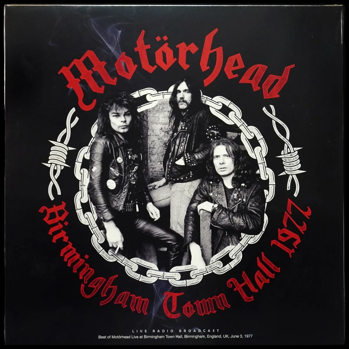 LP Motorhead — Birmingham Town Hall 1977 фото