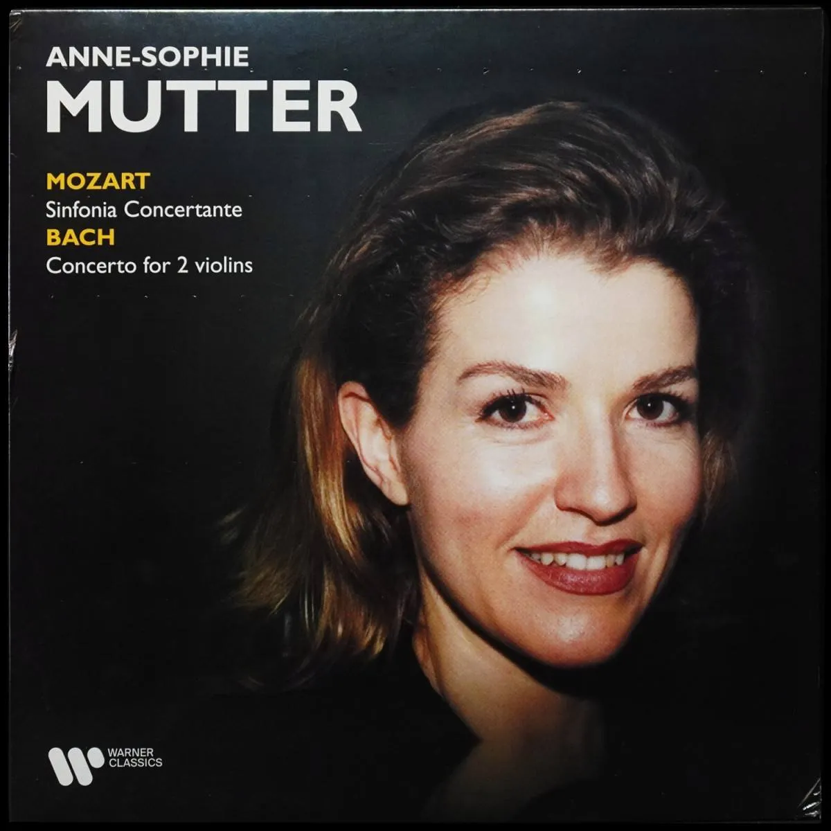 LP Anne-Sophie Mutter — Mozart, Bach: Sinfonia Concertante / Concerto For Two Violins фото